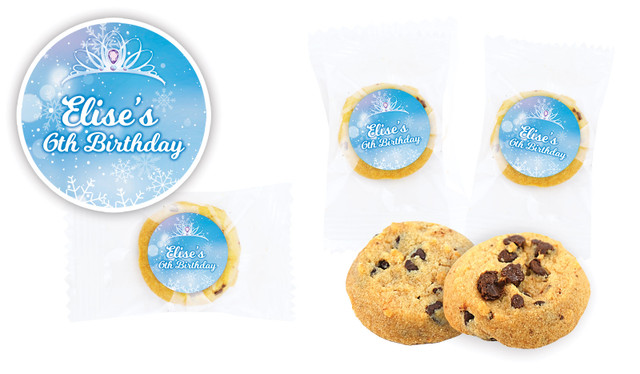 Ice Princess Birthday Bite-Size Cookie 5g