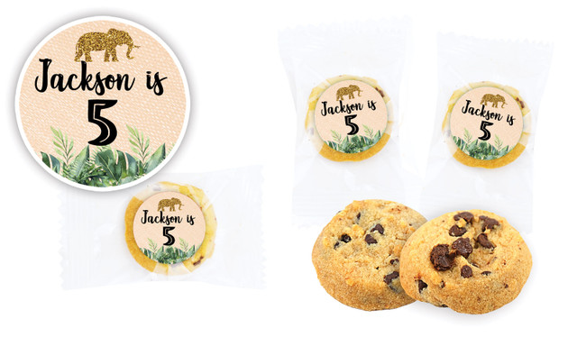 Jungle Gold Birthday Bite-Size Cookie 5g