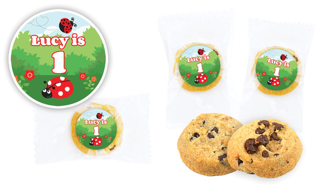 Lady Bug Birthday Bite-Size Cookie 5g