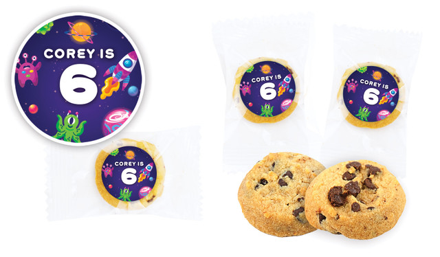 Outerspace Birthday Bite-Size Cookie 5g