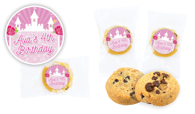 Princess Castle Birthday Bite-Size Cookie 5g