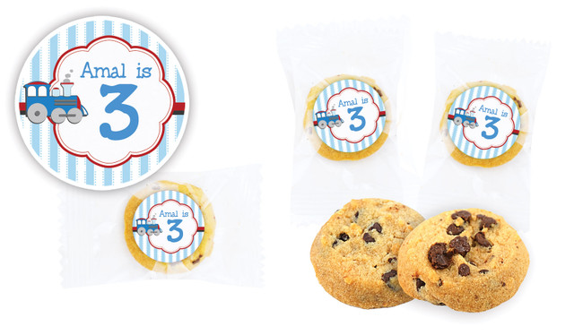 Toy Train Birthday Bite-Size Cookie 5g