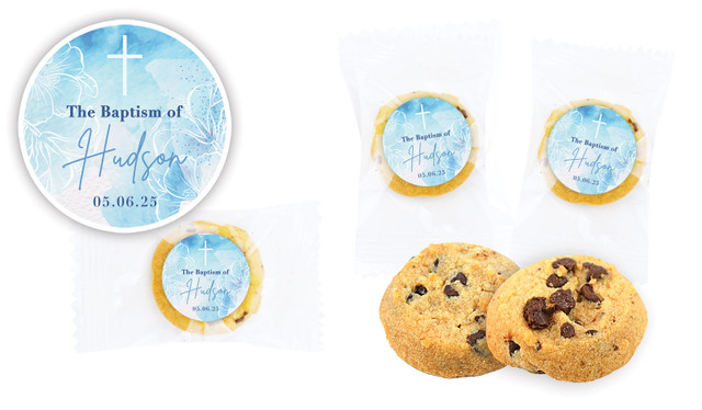 River Run Christening Bite-Size Cookie 5g