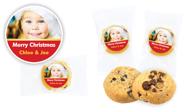 Add A Photo Christmas Bite-Size Cookie 5g