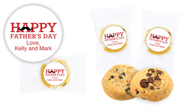 Moustache Fathers Day Bite-Size Cookie 5g