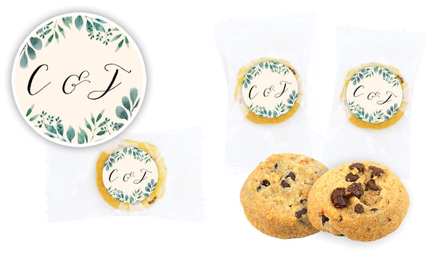 Branches On Cream Wedding Bite-Size Cookie 5g
