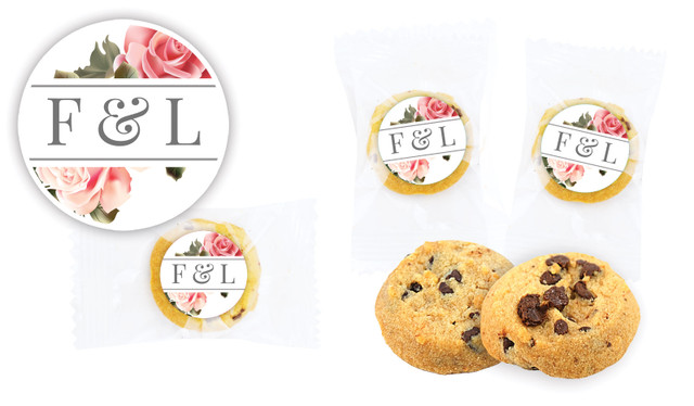 Rose Diamond Wedding Bite-Size Cookie 5g