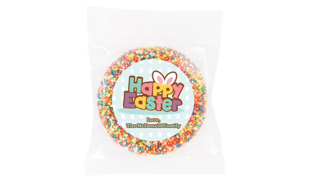 Happy Easter Personalised Easter Giant Chocolate Freckles