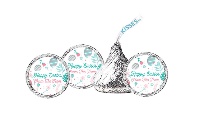 Easter Elements Personalised Hersheys Kisses