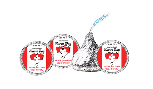 Nurse Hat International Nurses Day Personalised Hersheys Kisses