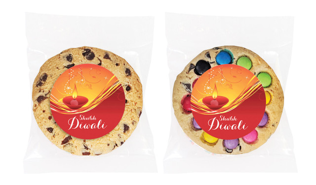 Radiant Diwali Personalised Cookie