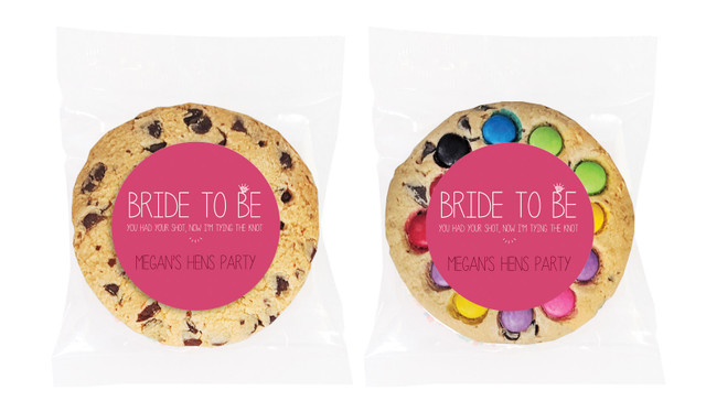 Bride To Be Hens Night Personalised Cookie
