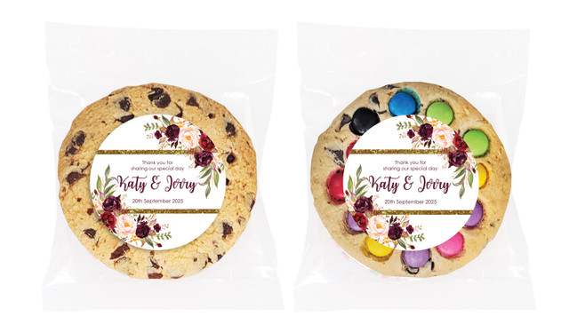 Masala Corners Wedding Personalised Cookie