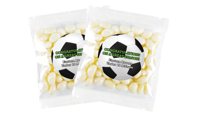 Soccer Ball Personalised Lolly Bag