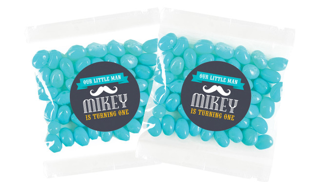 Moustache Personalised Lolly Bag Favour - Australia's #1 Kids Party Supplies