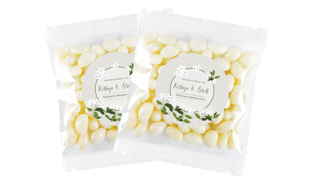 Jasmine Engagement Personalised Lolly Bag