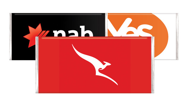 Corporate Personalised 35g Chocolate Bar