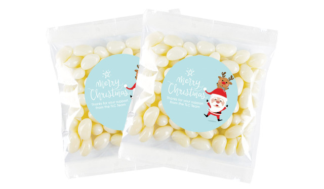 Piggyback Christmas Personalised Lolly Bag