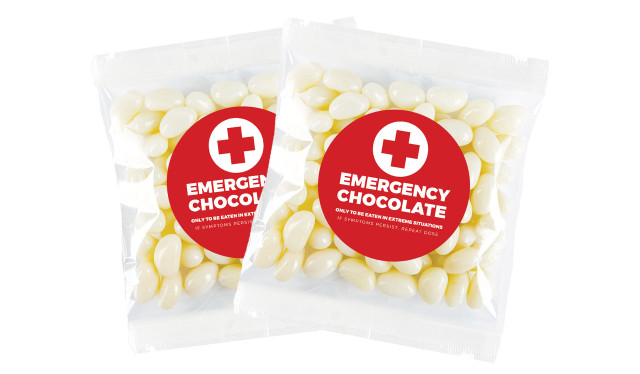 Emergency Chocolates International Nurses Day Personalised Lolly Bag
