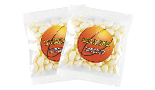 Basketball Ball Personalised Lolly Bag