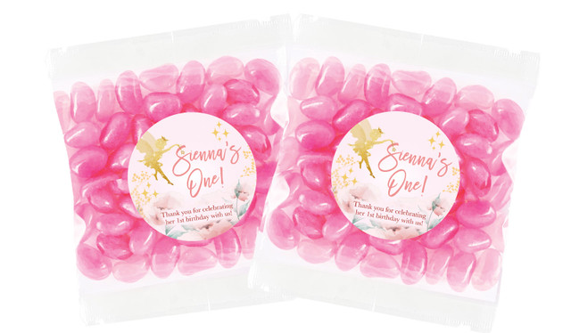 Little Fairy Personalised Lolly Bag Favour - Australia's #1 Kids Party Supplies