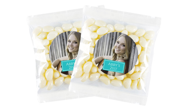 A Photo Vertical Personalised Lolly Bag