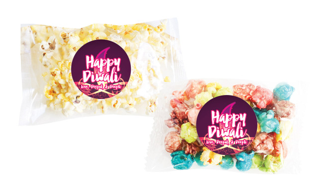 Abstract Flame Personalised Diwali Popcorn Bag