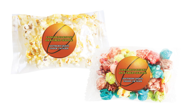 Basketball Ball Personalised Popcorn Bag