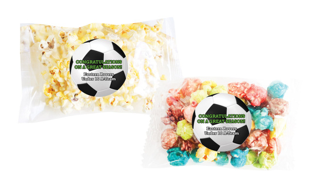 Soccer Ball Personalised Popcorn Bag