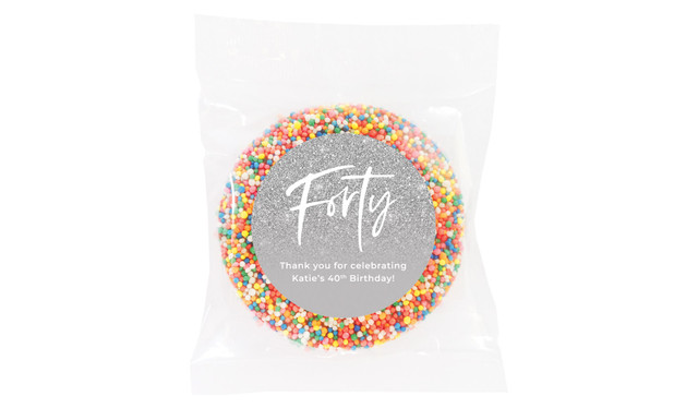 40th Birthday Personalised Giant Freckle