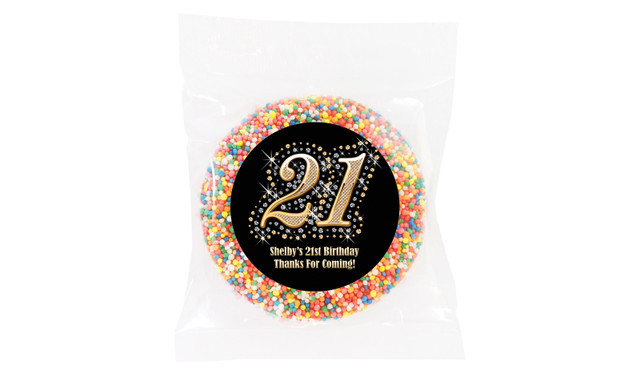 Golden Number Personalised Giant Freckle