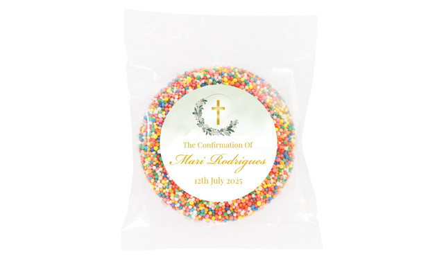 Greenery Hoop Confirmation Personalised Giant Freckle