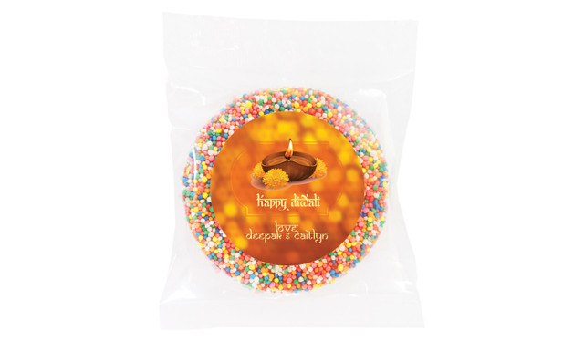 Bokeh Candle Diwali Personalised Giant Freckle