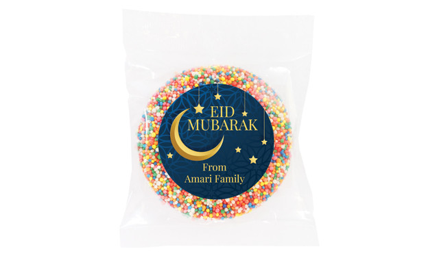 Moon on Navy Personalised Giant Freckle
