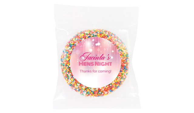Pink Glam Hens Night Personalised Giant Freckle
