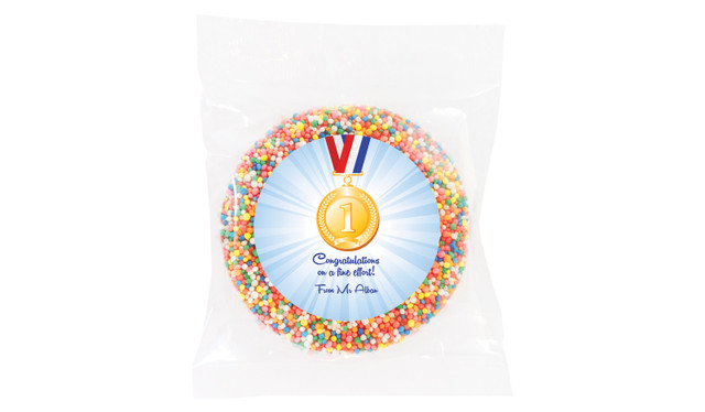 Medal 1st Place Personalised School Personalised Giant Freckle