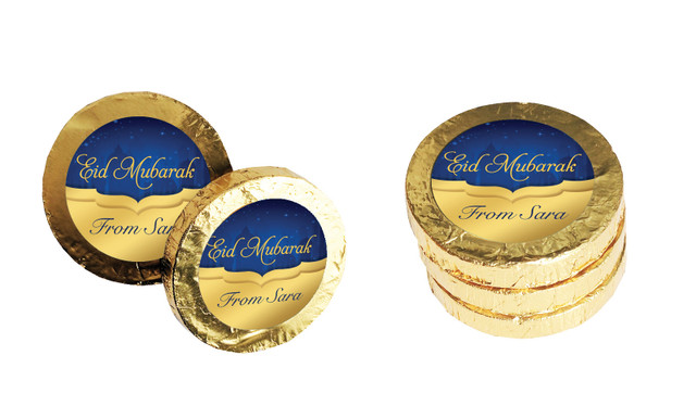 Gold City Personalised Chocolate Coins