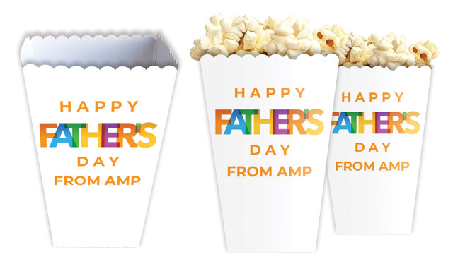 Colourful Personalised Father's Day Mini Chocolates