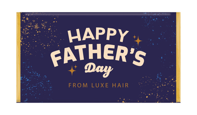 Night Sky Fathers Day Custom Chocolate Bars