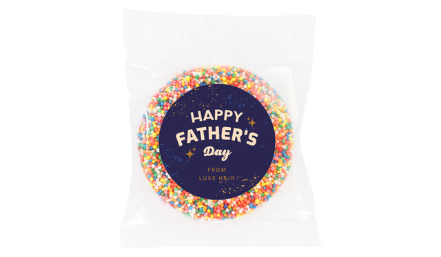Night Sky Fathers Day Custom Giant Chocolate Freckle