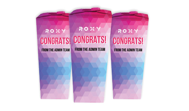 Geometric Congratulations Personalised Chocabox