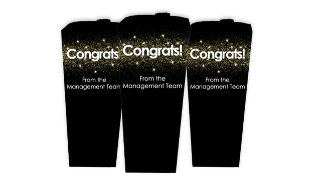 Gold Dust Congratulations Personalised Chocabox