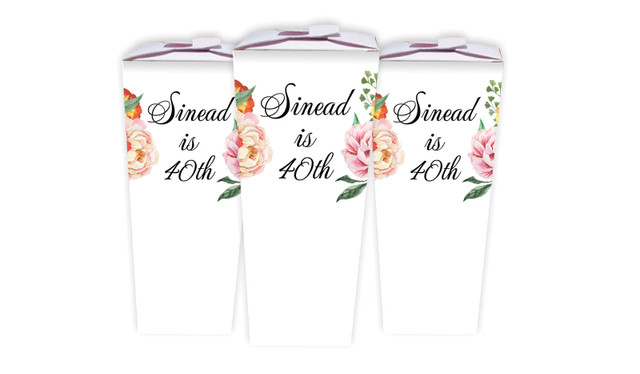 In Bloom Personalised Chocaboxes