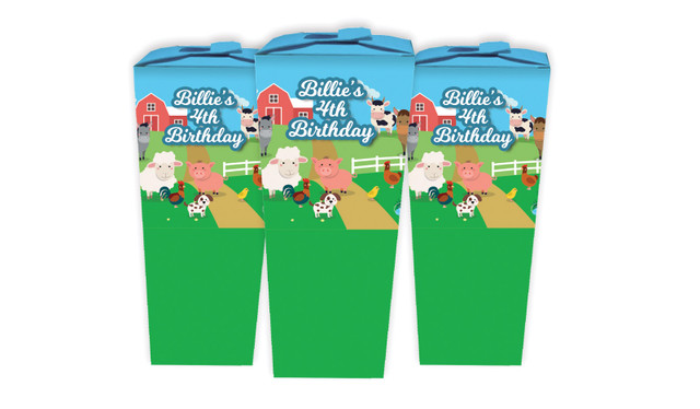 Down The Farm Birthday Personalised Chocaboxes