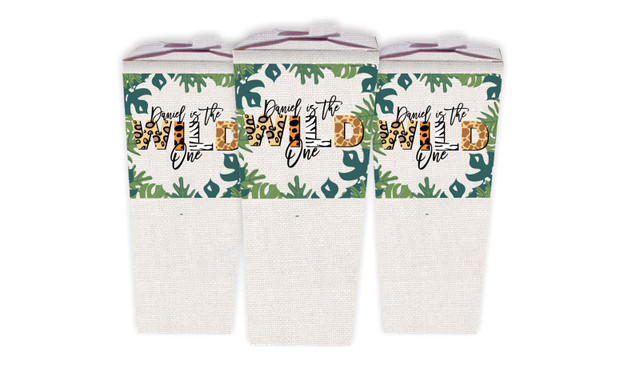 Wild One Birthday Personalised Chocaboxes