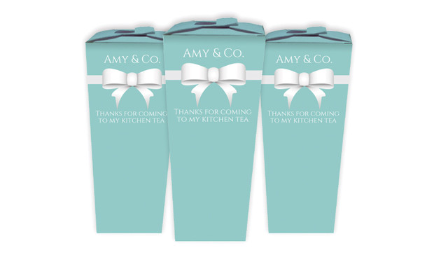 Kitchen & Co. Bridal Shower Personalised Chocaboxes