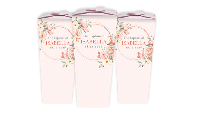 Classic Christening Personalised Chocaboxes