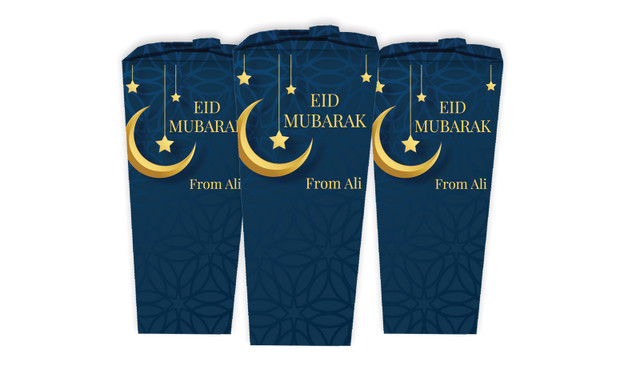 Moon on Navy Personalised Chocaboxes