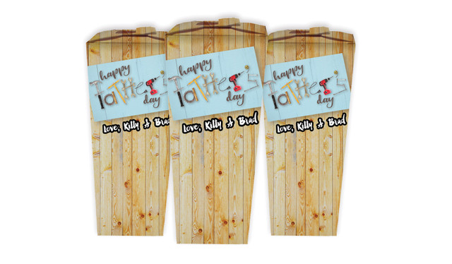 Dad's Tool Box Fathers Day Personalised Chocaboxes