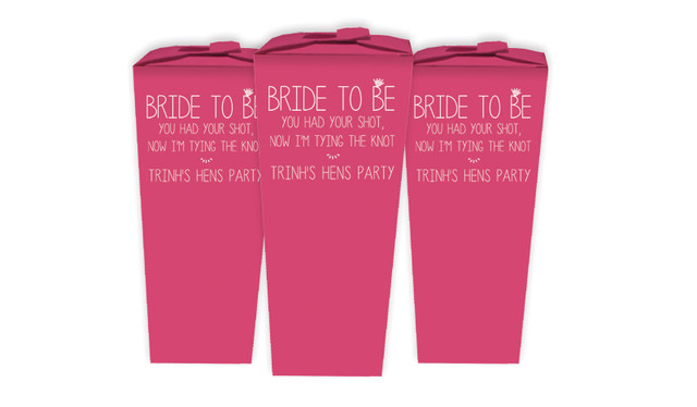 Bride To Be Hens Night Personalised Chocaboxes